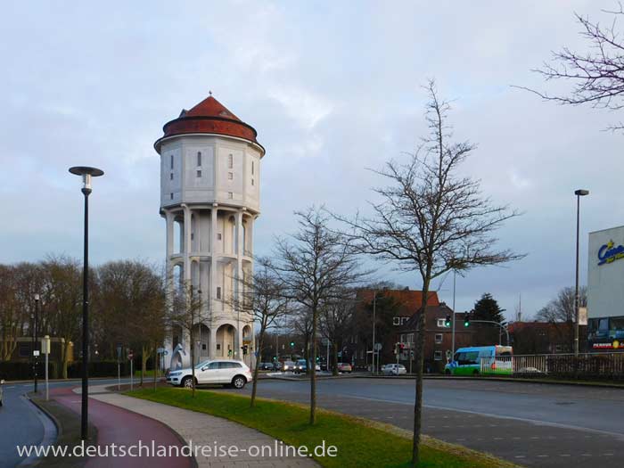Der Wasserturm in Emden