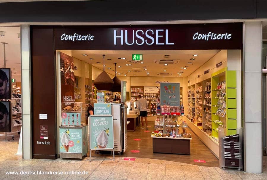 Hussel Schokoladen Shop in Augsburg