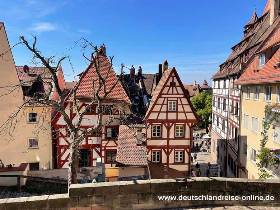 Nürnberger Fachwerkhäuser mit mittelalterlichem Flair 